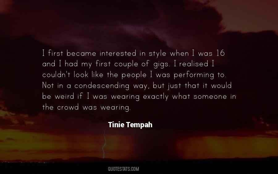 Tinie Tempah Quotes #1321687