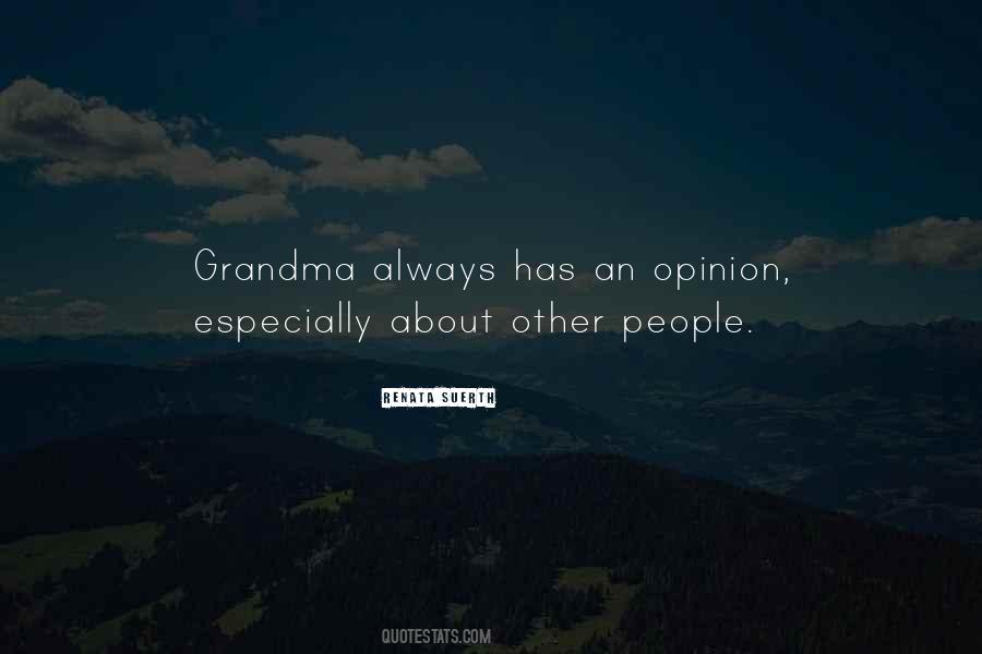 Quotes About Grandma #1255443