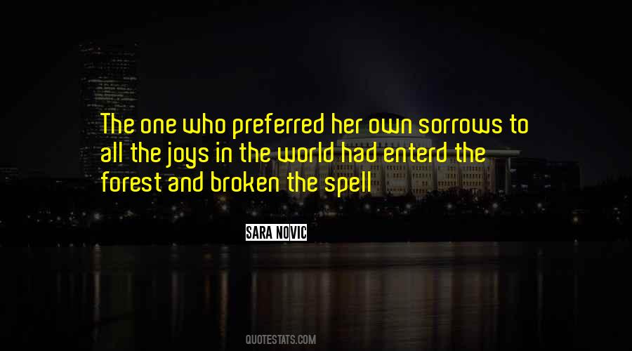 Quotes About Sorrows #1031095