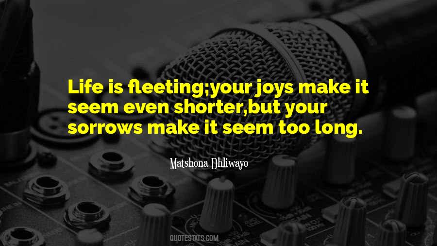 Quotes About Sorrows #1182387