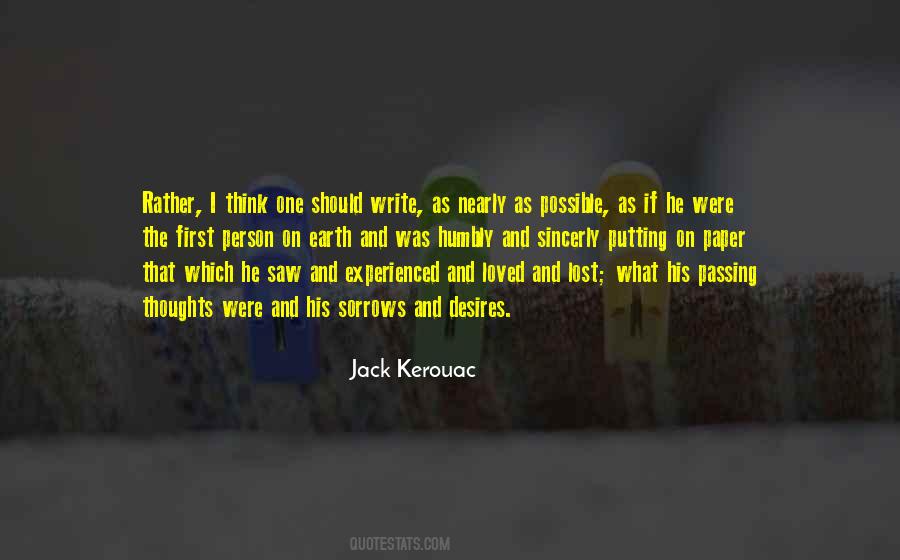 Quotes About Sorrows #1370667