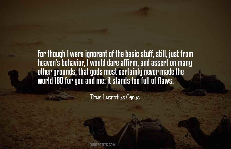 Titus Lucretius Carus Quotes #1368018