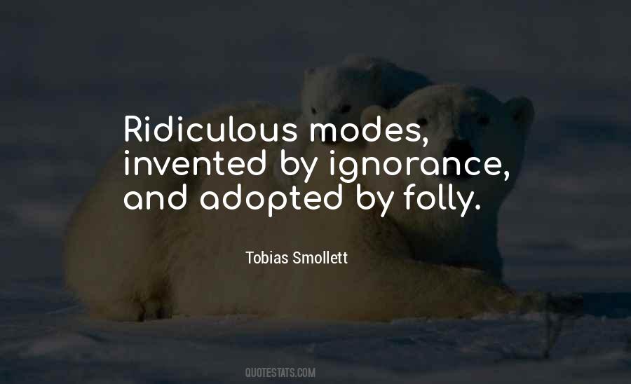 Tobias Smollett Quotes #132306