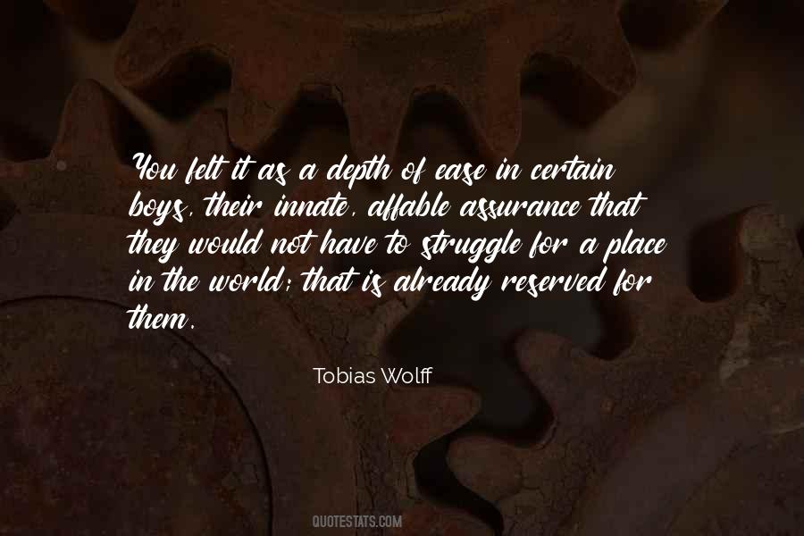 Tobias Wolff Quotes #1679165