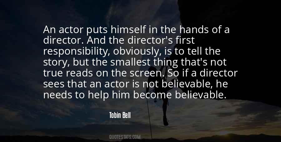 Tobin Bell Quotes #1606214