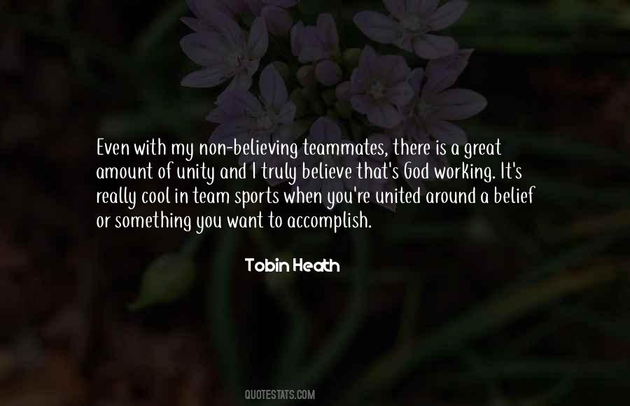 Tobin Heath Quotes #1195197