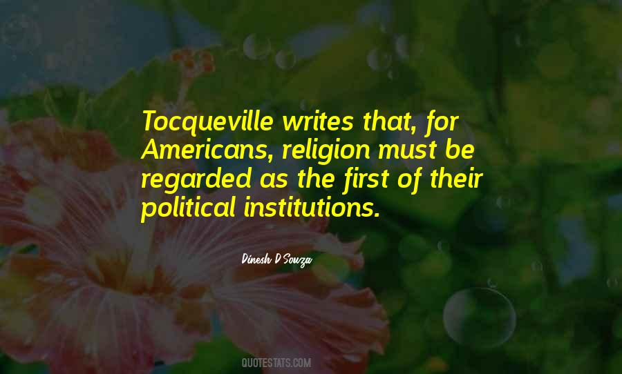 Tocqueville Quotes #919545