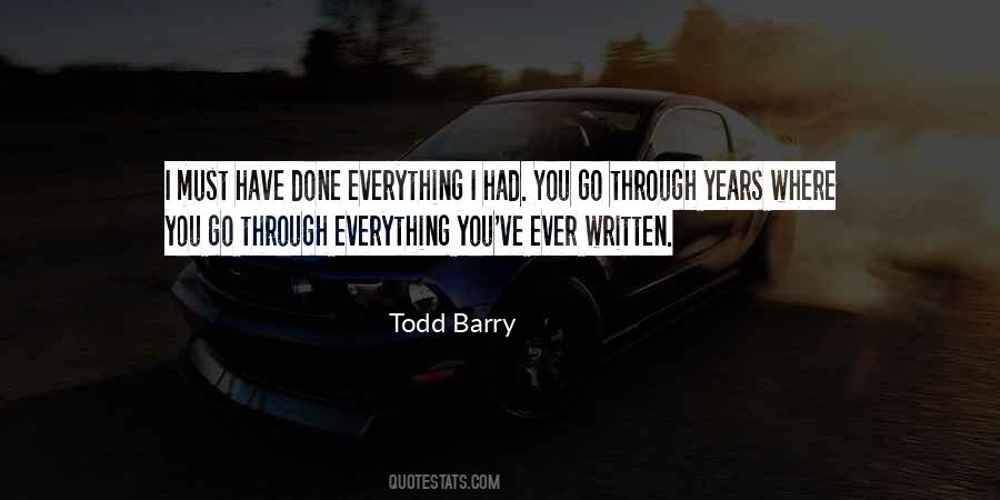 Todd Barry Quotes #1522062