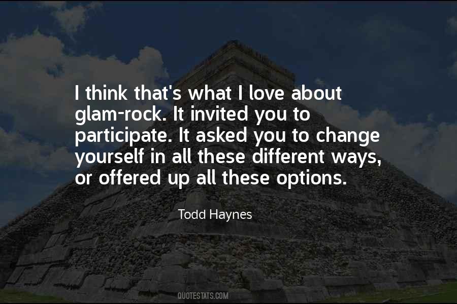 Todd Haynes Quotes #945116