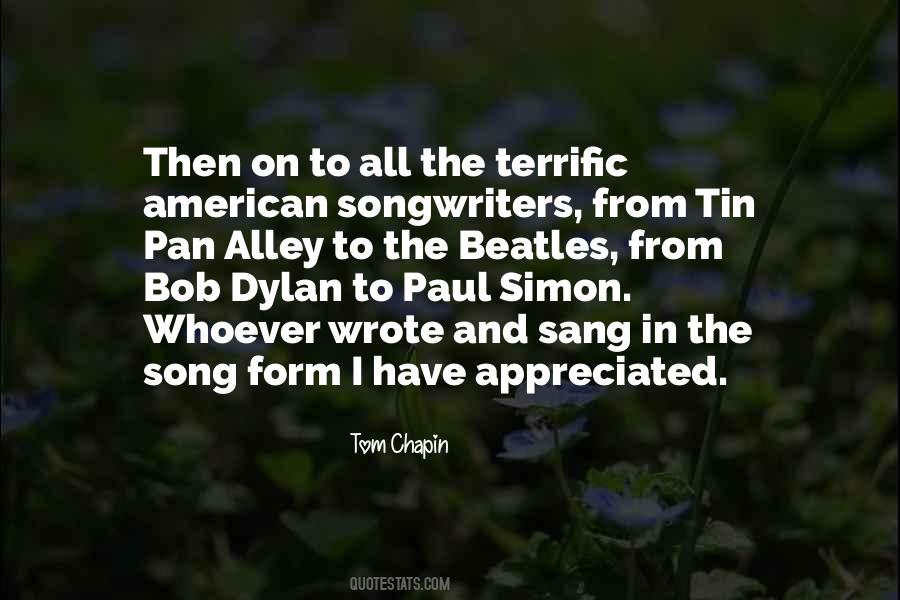 Tom Chapin Quotes #760160