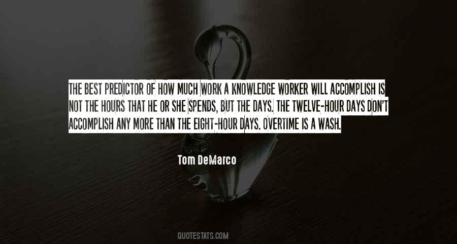 Tom Demarco Quotes #1692229