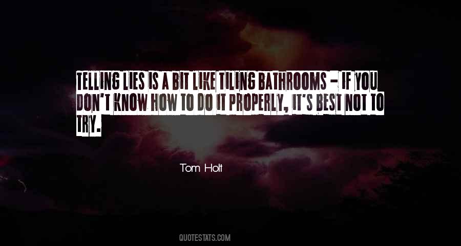 Tom Holt Quotes #1359695