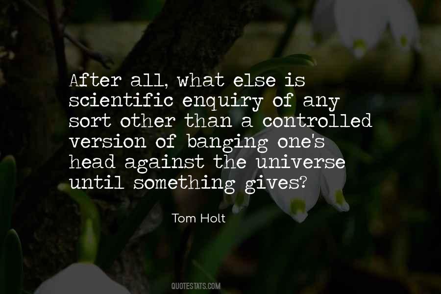 Tom Holt Quotes #704979