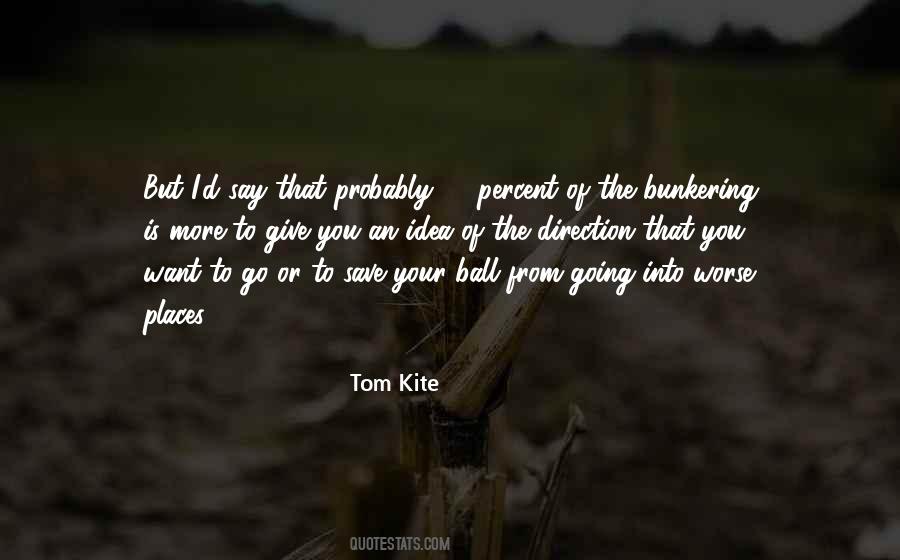 Tom Kite Quotes #1299508