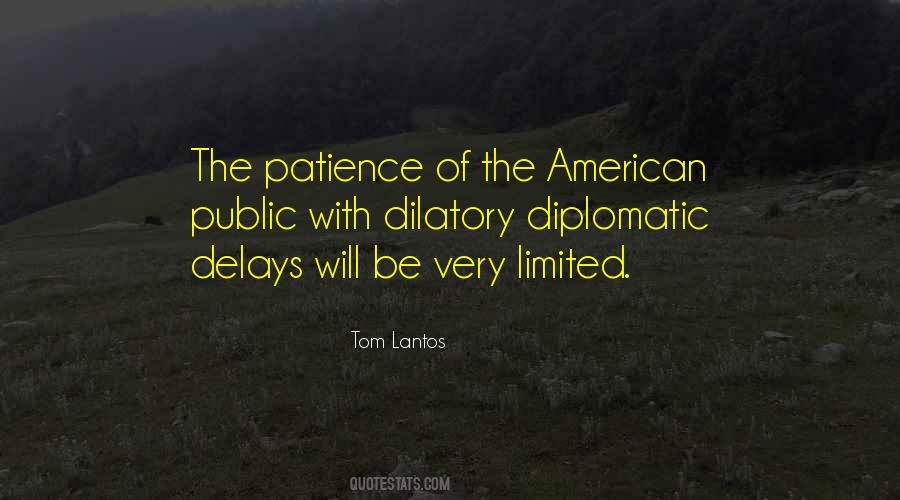 Tom Lantos Quotes #1008251