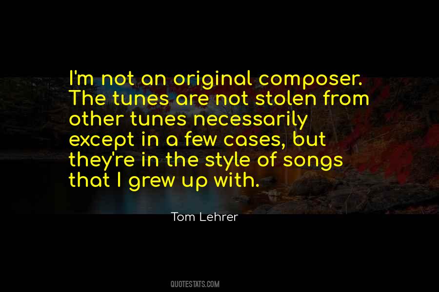 Tom Lehrer Quotes #299835