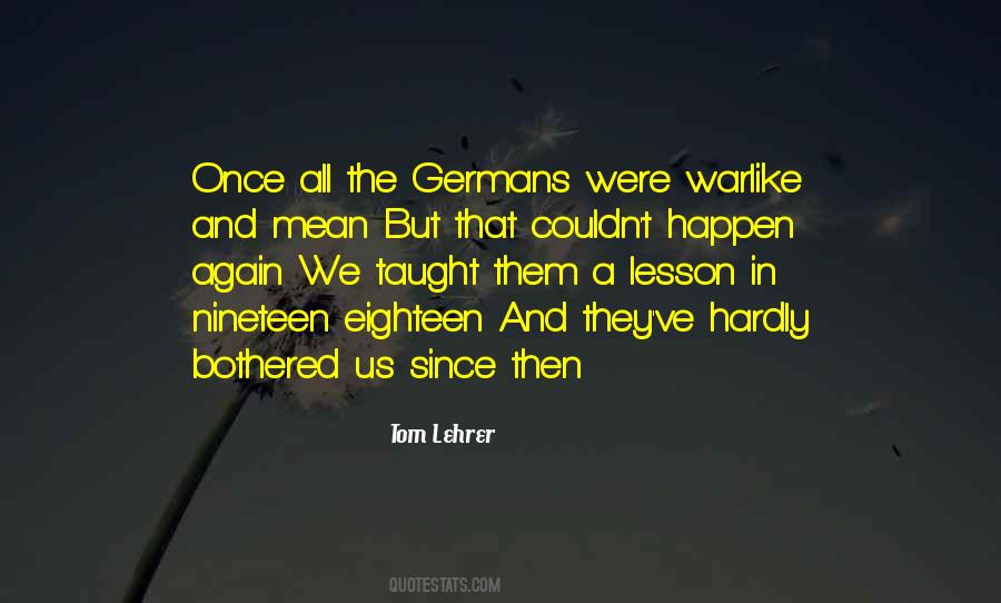 Tom Lehrer Quotes #427687