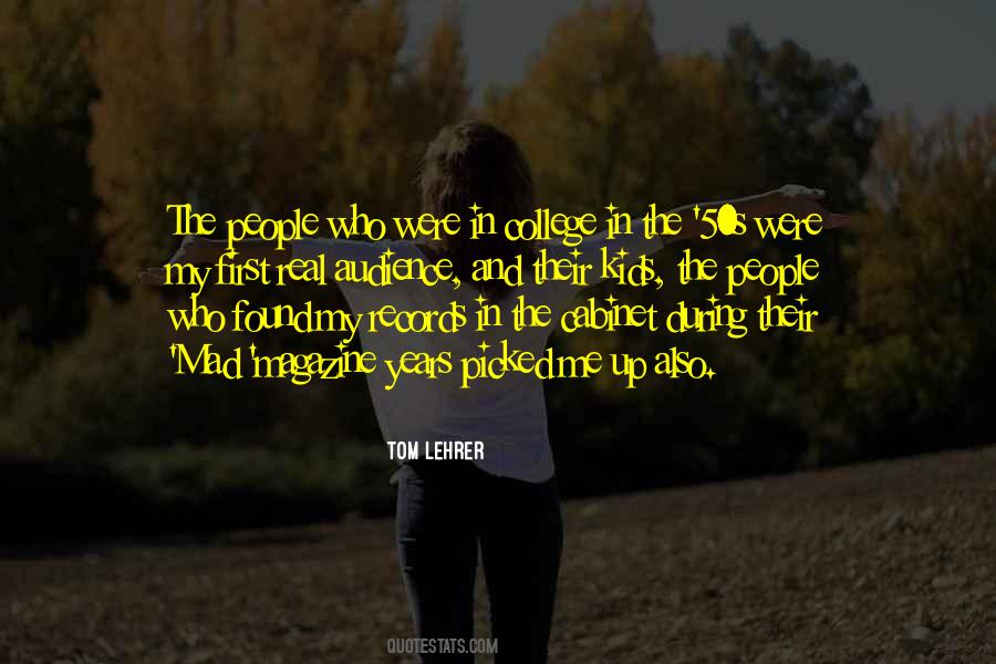 Tom Lehrer Quotes #922719