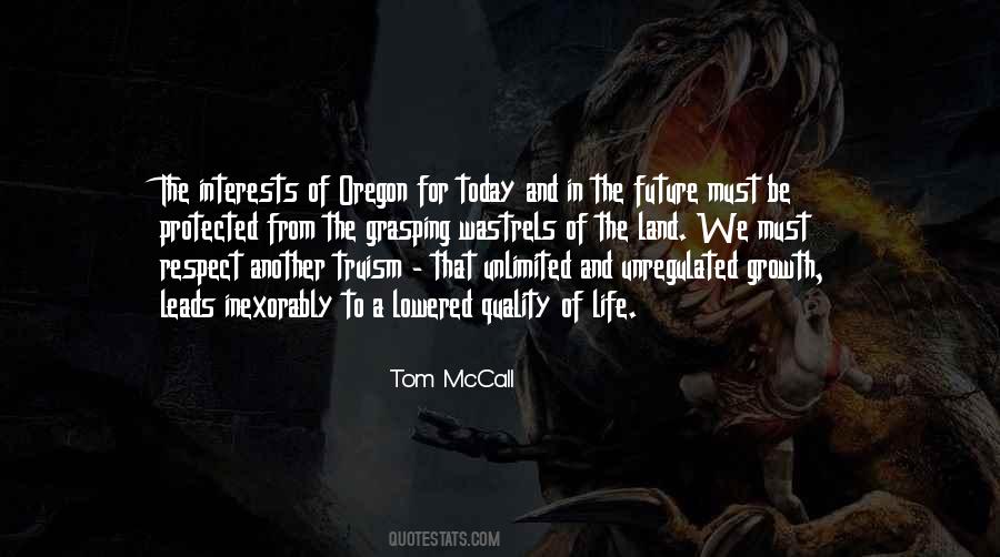 Tom Mccall Quotes #1087233