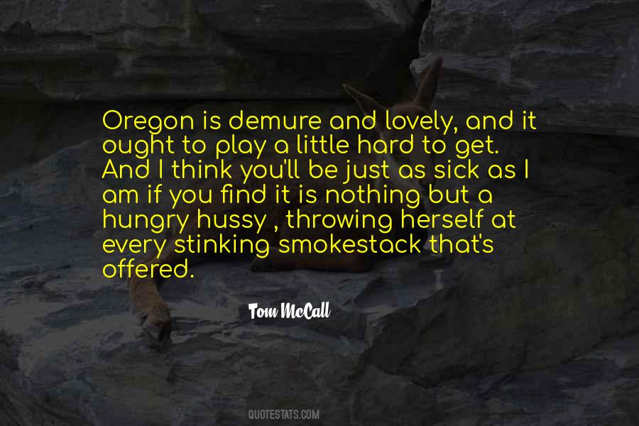 Tom Mccall Quotes #78678