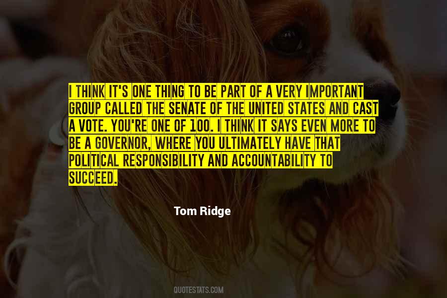 Tom Ridge Quotes #12770