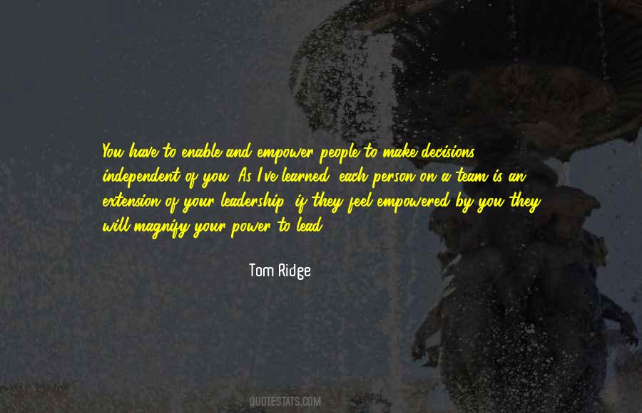 Tom Ridge Quotes #951450