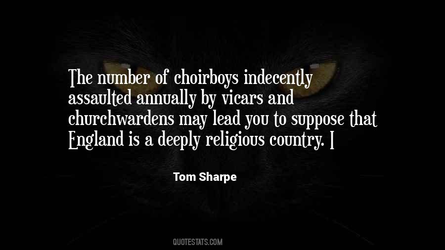 Tom Sharpe Quotes #1020578