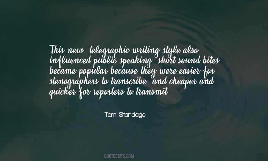 Tom Standage Quotes #1176091