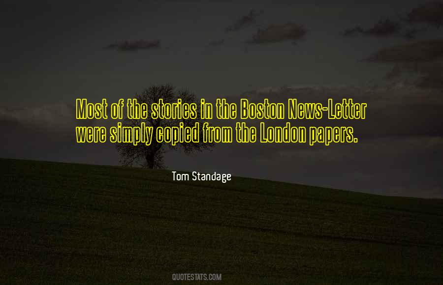 Tom Standage Quotes #724912