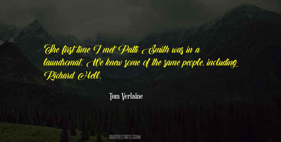 Tom Verlaine Quotes #1308428