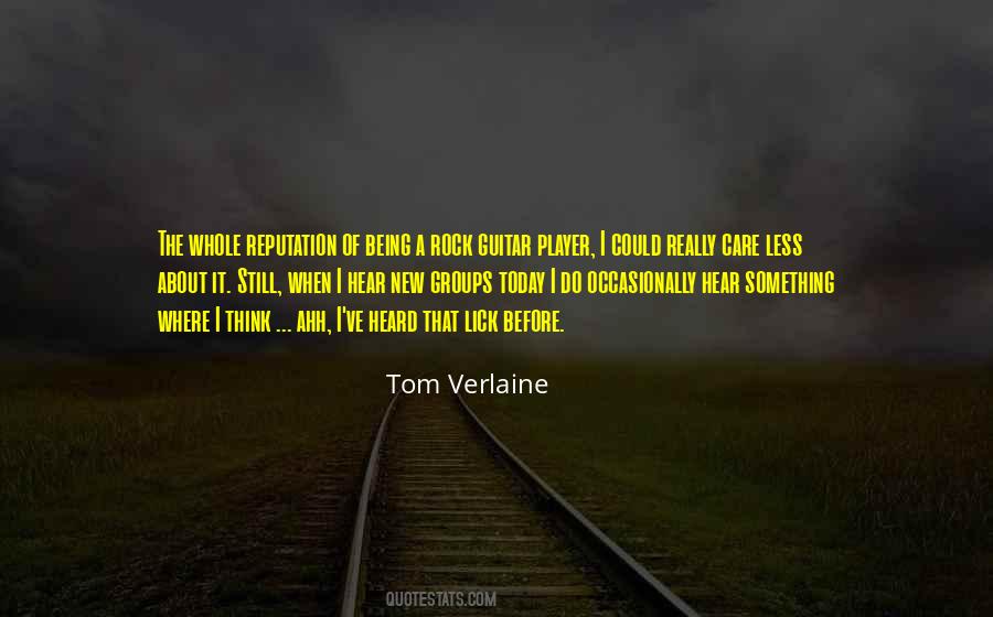 Tom Verlaine Quotes #30872