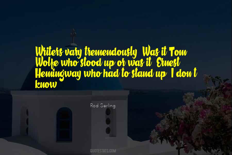 Tom Wolfe Quotes #1068442