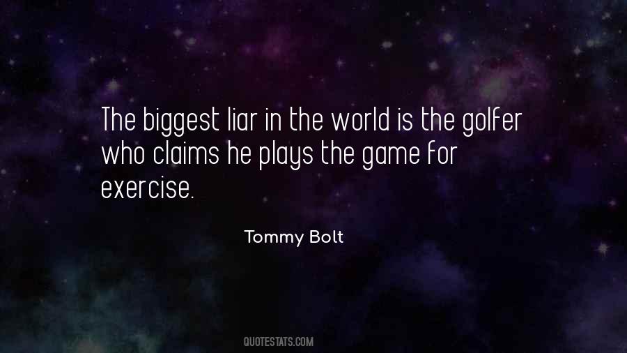 Tommy Bolt Quotes #1320661