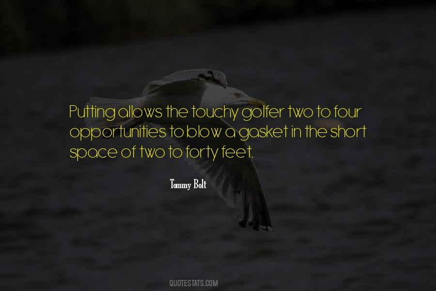 Tommy Bolt Quotes #1519134