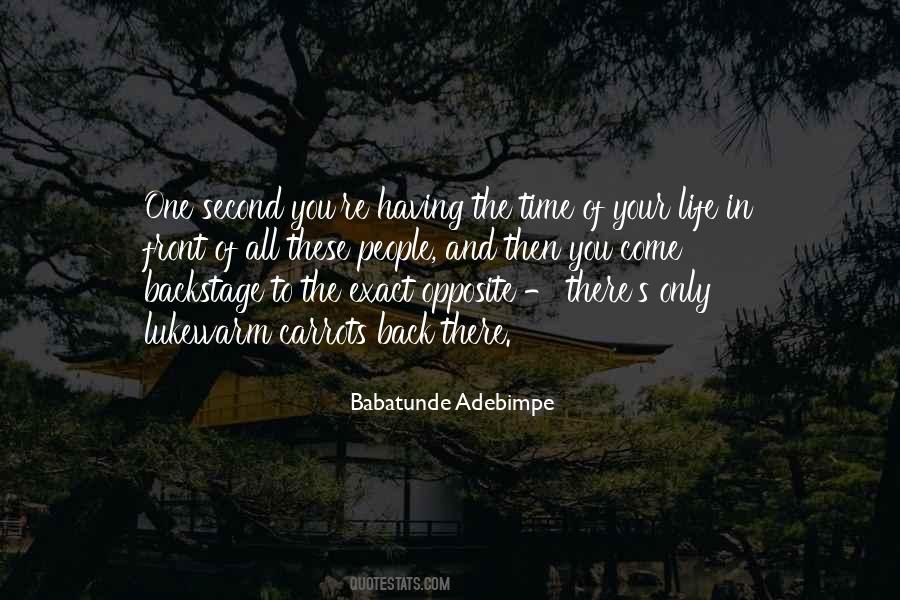 Quotes About Time Of Your Life #1367129