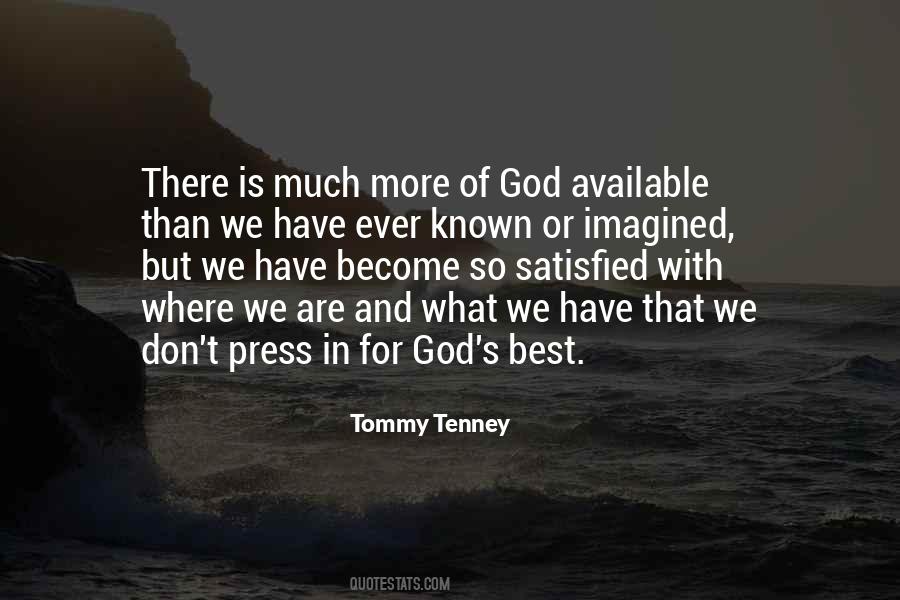 Tommy Tenney Quotes #1786778