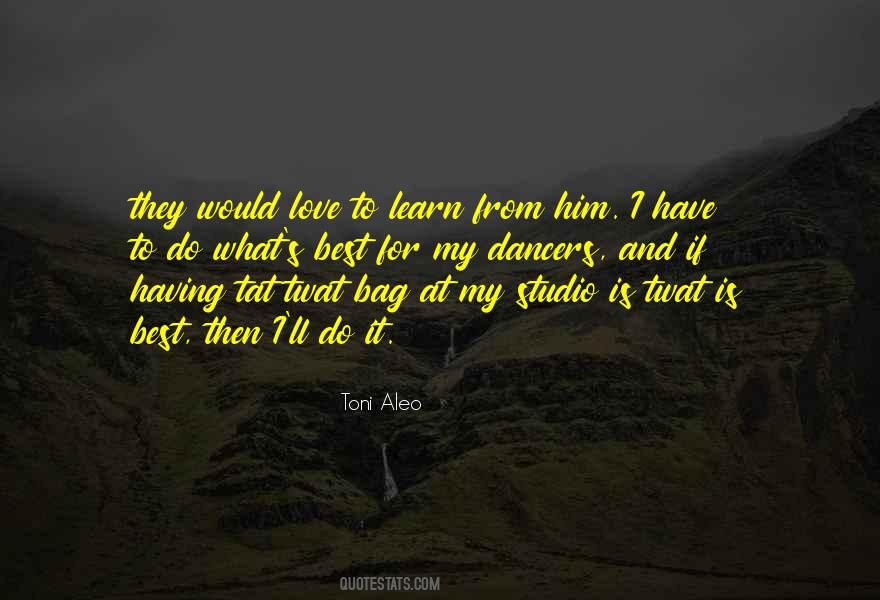 Toni Aleo Quotes #556217