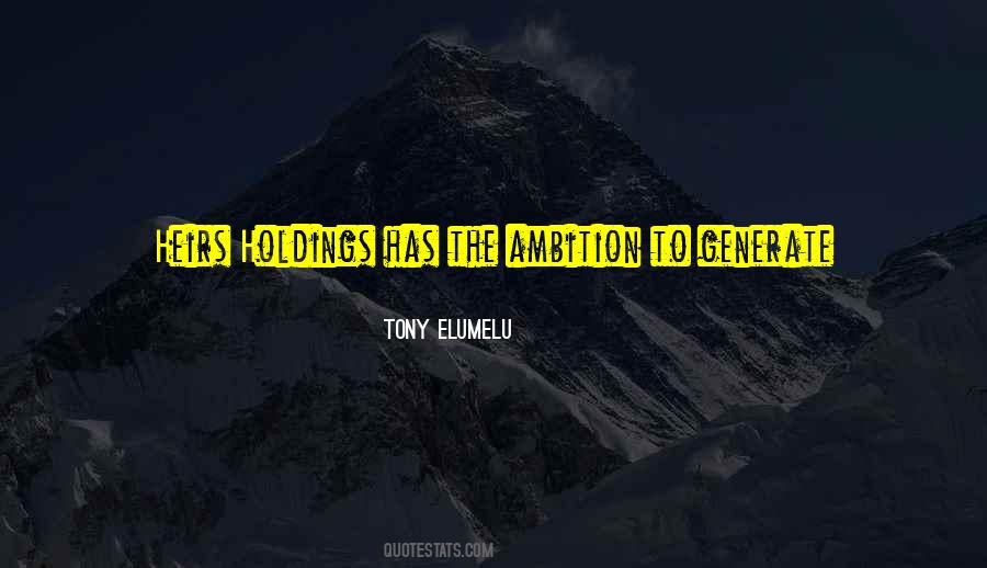 Tony Elumelu Quotes #1757878