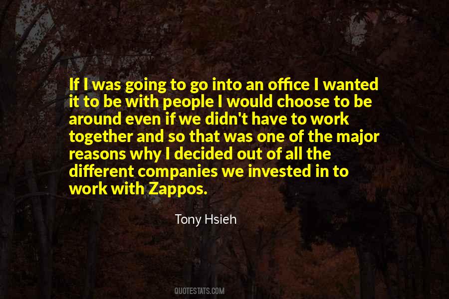 Tony Hsieh Quotes #1702751