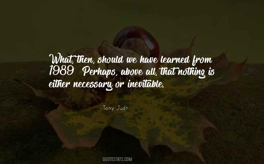 Tony Judt Quotes #596053