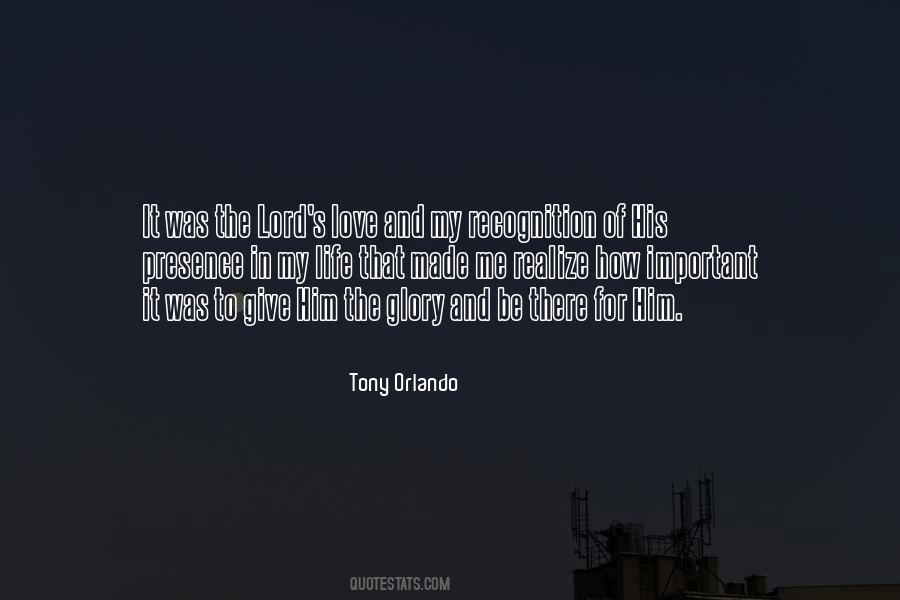 Tony Orlando Quotes #1529253