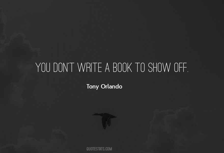 Tony Orlando Quotes #975933