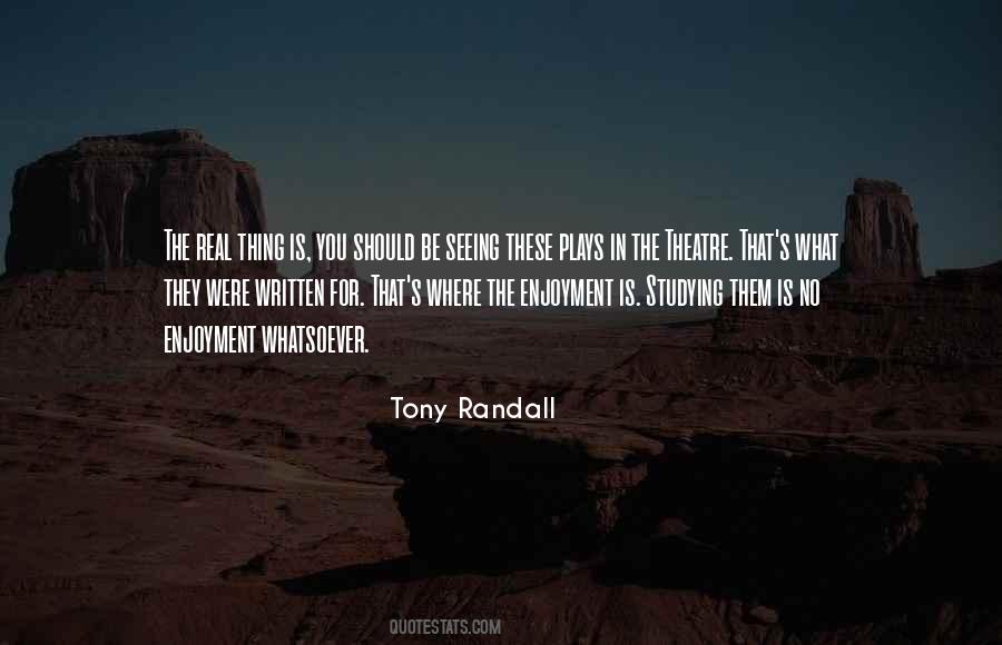 Tony Randall Quotes #1050384