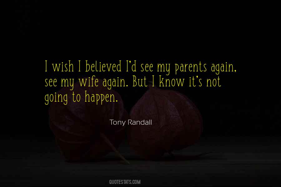 Tony Randall Quotes #1672085