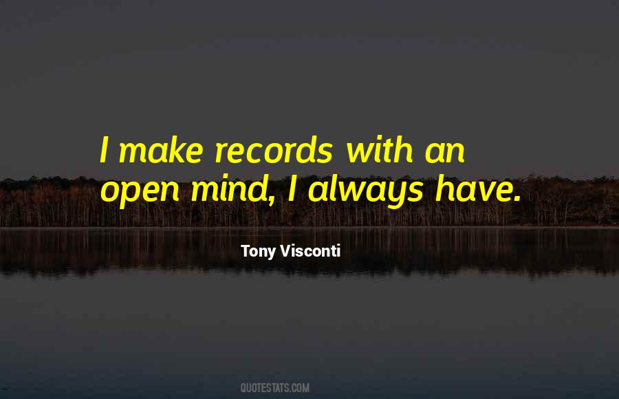 Tony Visconti Quotes #79641