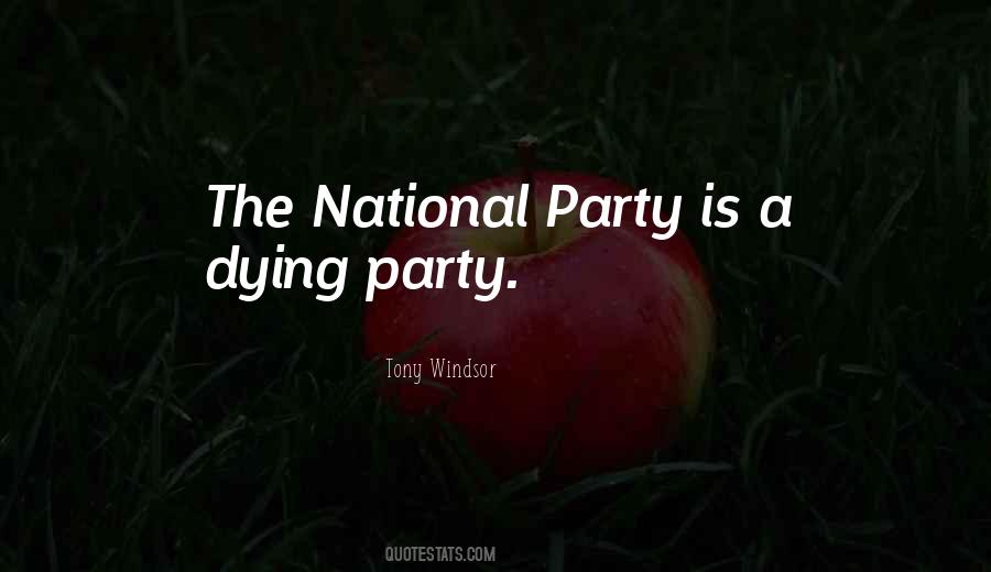 Tony Windsor Quotes #1042346