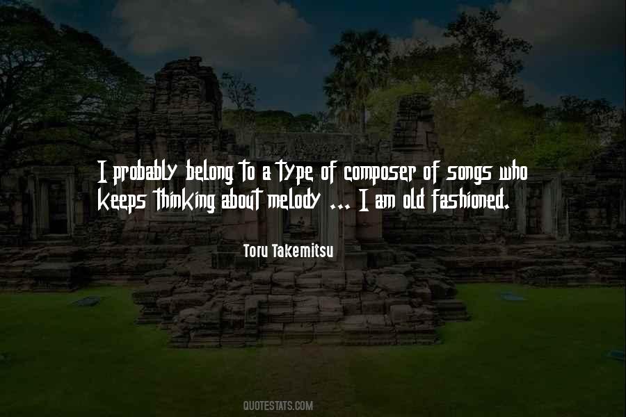 Toru Takemitsu Quotes #144286