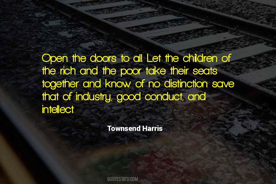Townsend Harris Quotes #793699