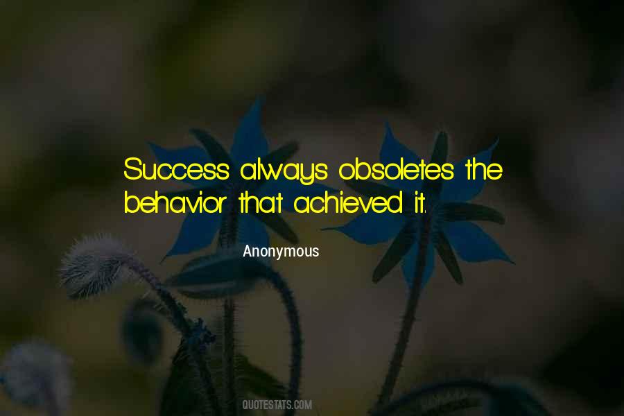 Quotes About Achieved Success #300749