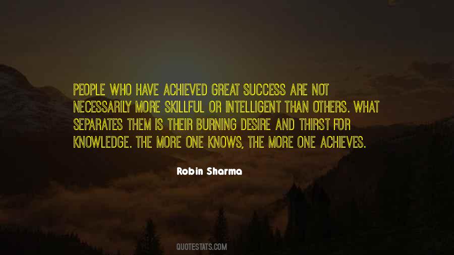 Quotes About Achieved Success #938857